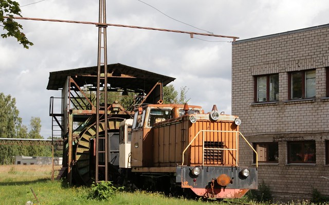 Tootsi turbabriketitehas / Tootsi peat briquette factory, Estonia