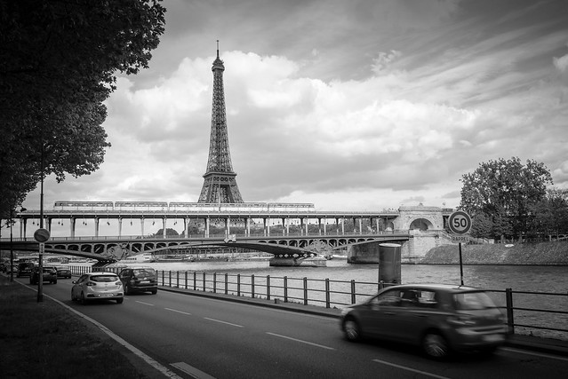 Parisian Commuters' View