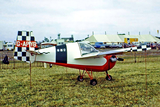G-APYB   Tipsy T.66 Nipper II [T66/S/39] Leicester~G 08/07/1979