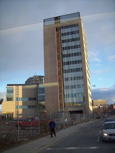 The new Desmarais multidisciplinary building at the University of Ottawa.
