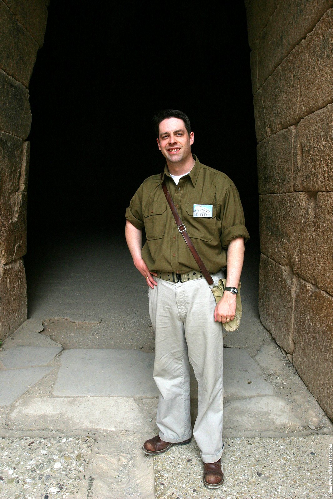 GR06 0414 hoping to get proof that I was here at Mycenae