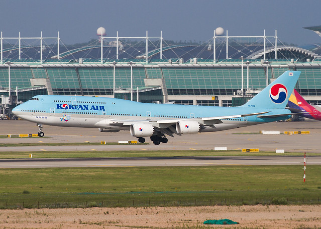 HL7632 | Korean Air Boeing 747-8i | Seoul Incheon International Airport RKSI/ICN | 26/06/18