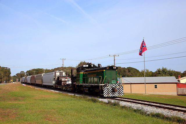 Alexander Railroad SW1500 #12  Stony Point, NC