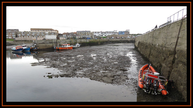Seahouses Harbour. Northumberland