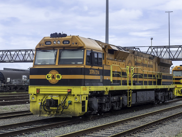 XRN014 in Genesee & Wyoming Australia livery