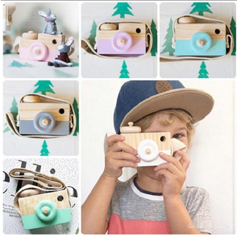 Cute wood camera gift - Free shipping