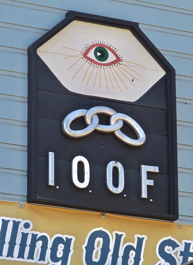 Odd Fellows Hall, Murphys, CA | Sign on the Independent Orde… | Flickr