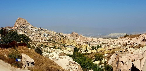 panorama landscape pigeonvaley uçișarnaturalcastle cappadocia