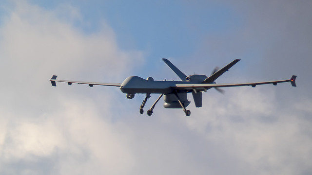 CBP Predator B Drone San Angelo Regional Airport