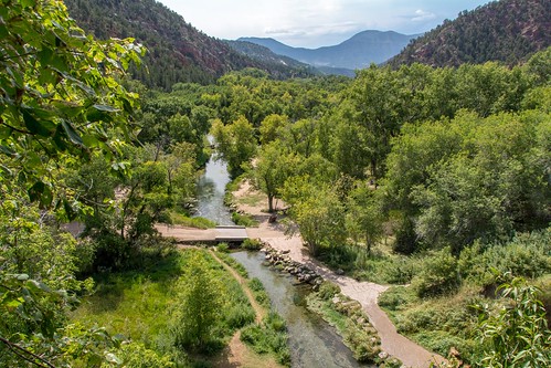 explore colorado rifle riflefalls valley green mountains stream water sonya77 sony flickrbest ngc landscape