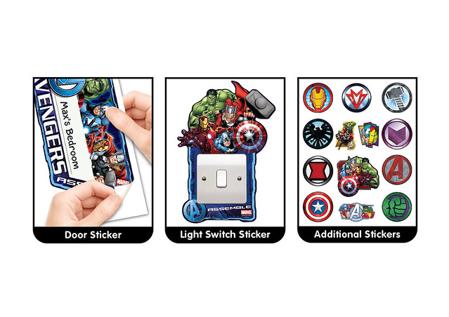 Avengers Large Character Additional Stickers 45491