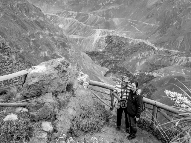 Kate and Steven, Colca Canyon