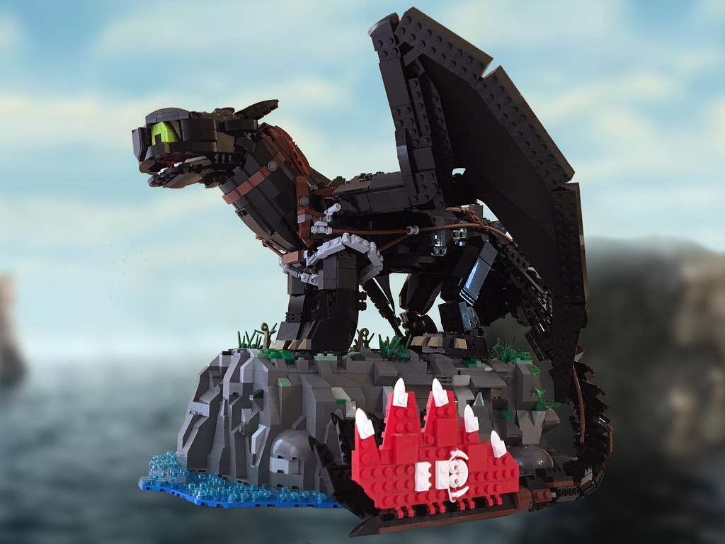 How To Train Your Dragon Toothless Lego MOC  When I started  Flickr
