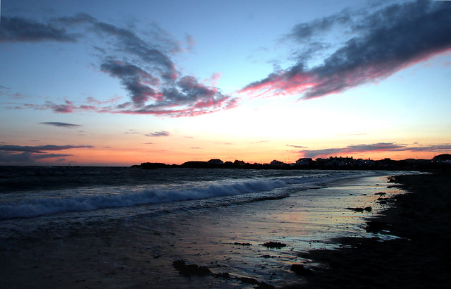 Treaddur Bay at sunset
