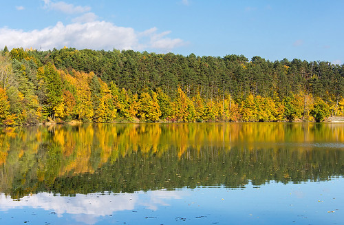 dubník staráturá lake autumn fall jeseň colors water trees mirror forrest reflection kopanice sr sk svk slovensko slovakia pond