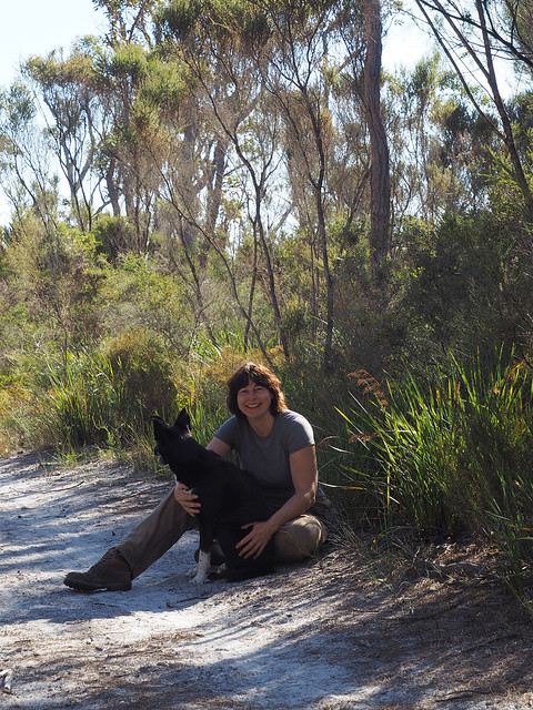 Sue and Jess on Fireground Patrol 2018 – Red Moon Sanctuary, Redmond, Western Australia