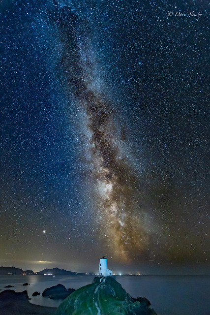 Milky Way, Twr Mawr lighthouse