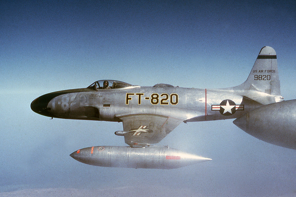 USAF - F-80 - 9820 [Around 1950]