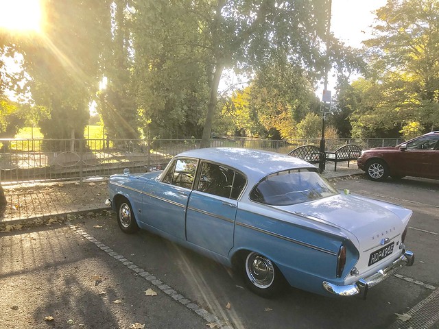 Autumn day trip in the Humber Sceptre. 1967 Mk2