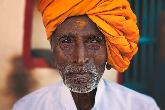 Villager. Aihole, India