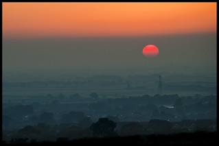 Sunset From Weighton Wold