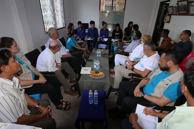 NATCOM visit Youth Media at Saravane Radio Station, Saravane province, Lao PDR