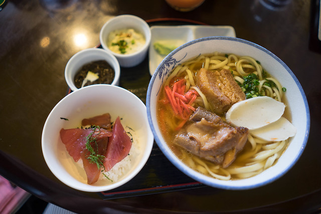 Okinawa traditional noodles