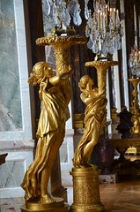Candelabras In The Hall Of Mirrors