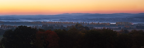 Ruhrtal by johaennesy, A panorama, taken in the early morning.panorama ruhrgebiet ruhrpott holzwickede microsoftice gimp op