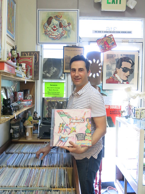 Record Shopping at Palm Olive Vintage in Fresno