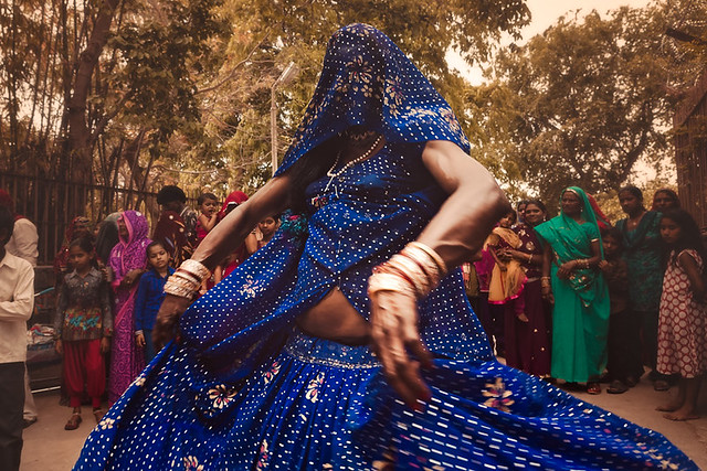 Hijra. Khajuraho, India