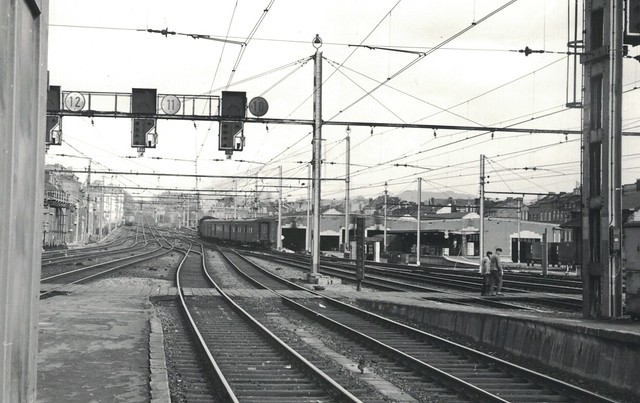 Liege Central station,  21 March 1964