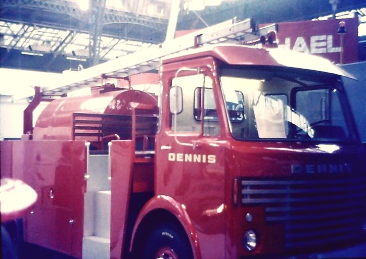 Interfire 1975 Dennis export tanker demo