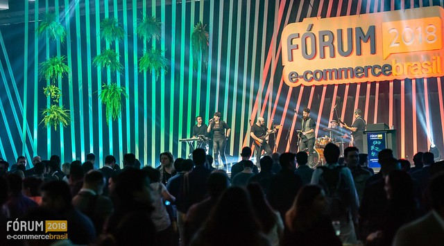 Show de abertura do Fórum E-Commerce Brasil 2018