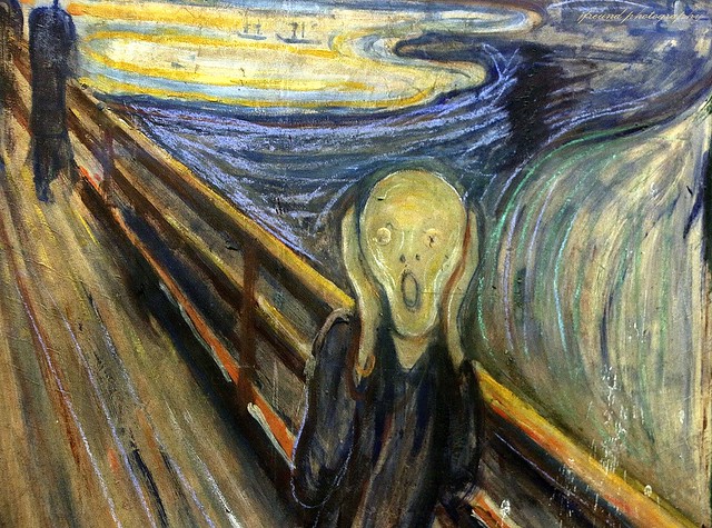 The scream by Edvard Munch and more in Oslo's National Gallery