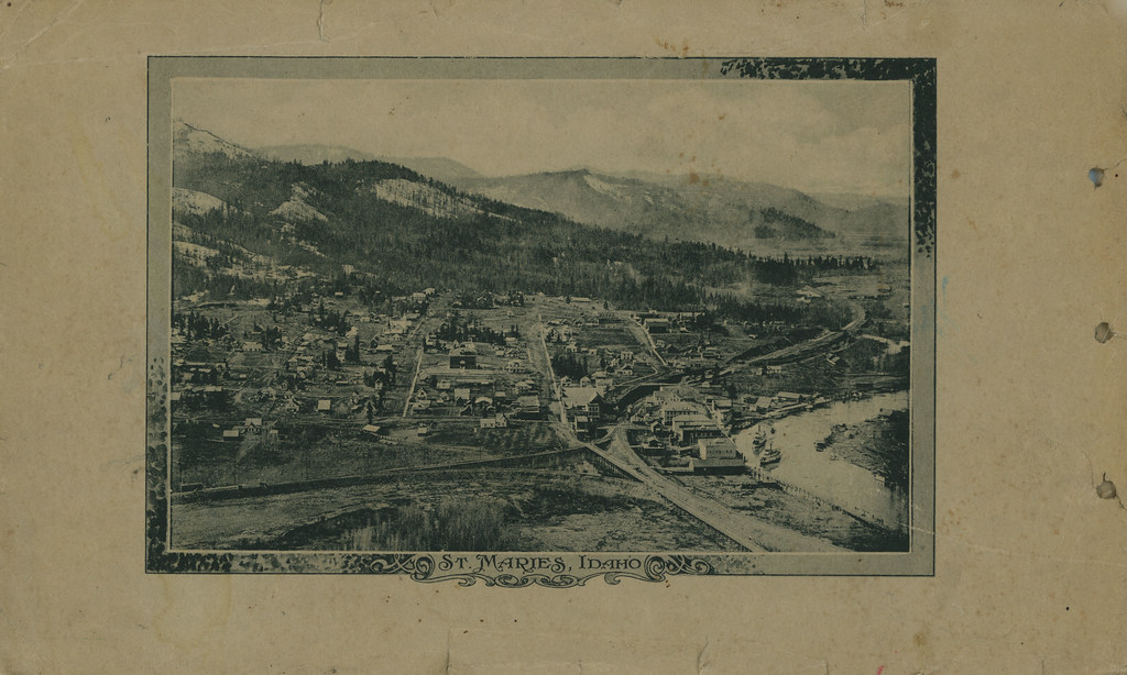 Souvenir of St. Maries, Idaho (1911), Back Cover - St. Maries, Idaho