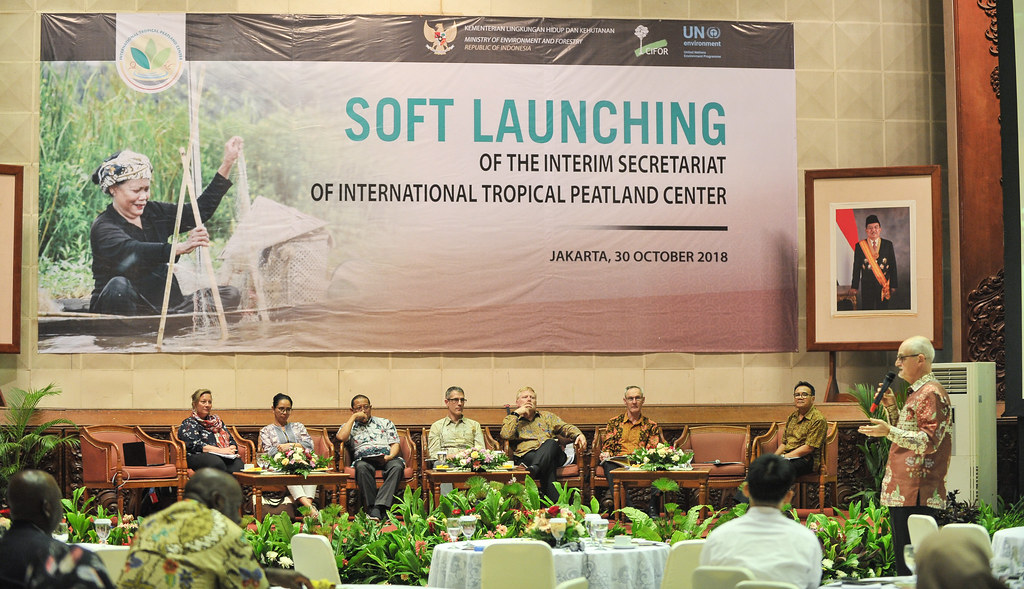 The highlight of the launch of the international tropical peat land secretariat in the Ministry of Environment and Forestry of...
