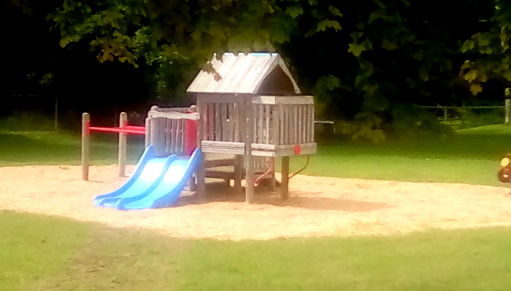 Playground slide!