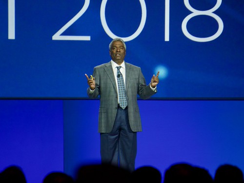NetApp CEO George Kurian at NetApp Insight 2018