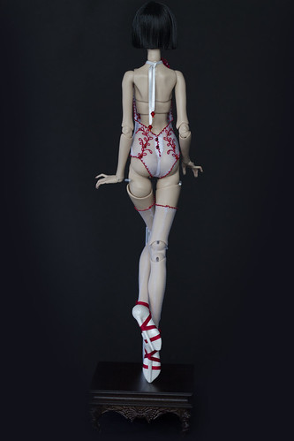 Bodysuit red orchid for Popovy Sisters Doll | by Julia Rebeskova