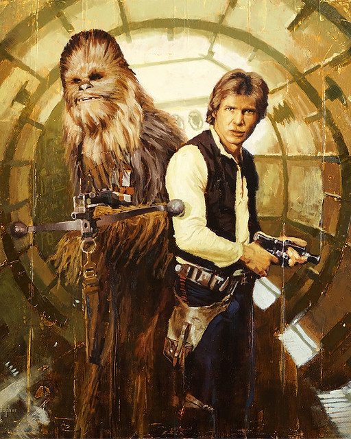 Star Wars - Han and Chewie