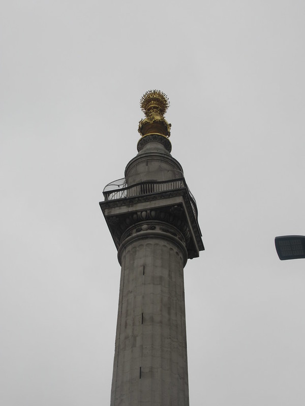 Monument to the Great Fire of London, Sir Christopher Wren and Robert Hooke (Architects), Pudding Lane, London