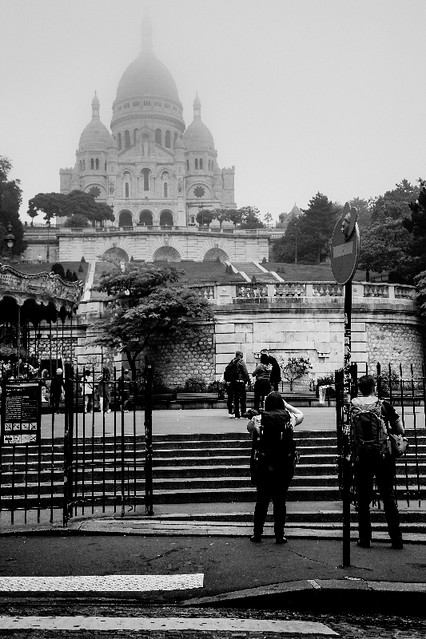 Paris, Montmartre, B&W, 8