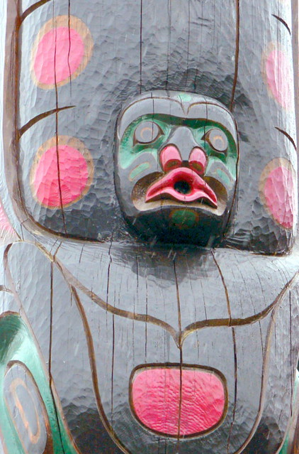 AS SEEN IN THE CAMPBELL RIVER'S FIRST NATIONS  CEMETERY DISCOVERY PASSAGE,  CAMPBELL RIVER,  VANCOUVER ISLAND,  BC.