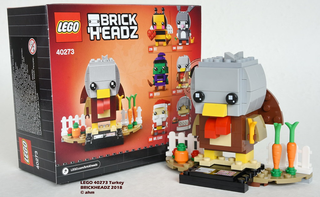 LEGO Turkey | LEGO 40273 BrickHeadz 2018 | Hamid | Flickr