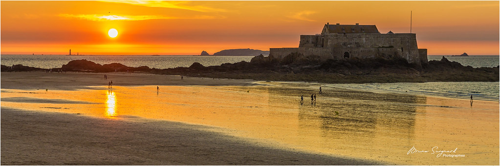 Sunset  -  Saint Malo  -  Brittany
