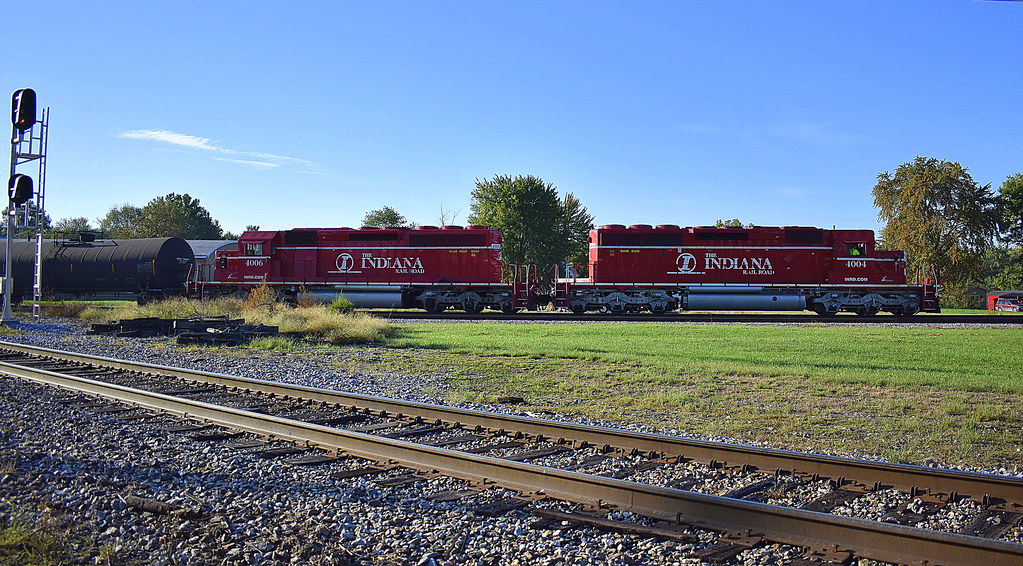 Indiana Railroad at Linton Indiana