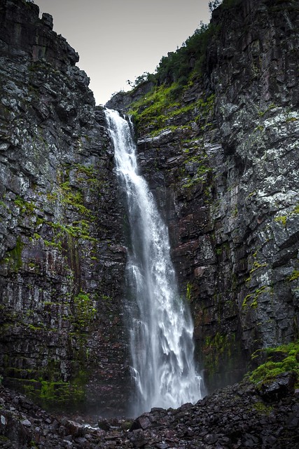 njupeskär waterfall