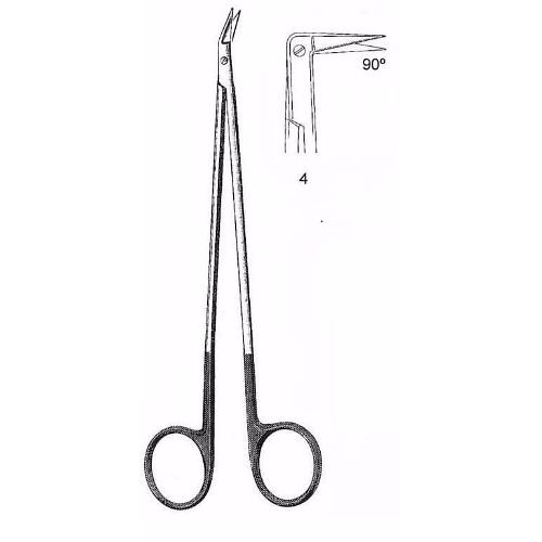 Dietrich Coronary Artery Scissors 18.0 cm , 90°, Super-Cut | by jfu.industries