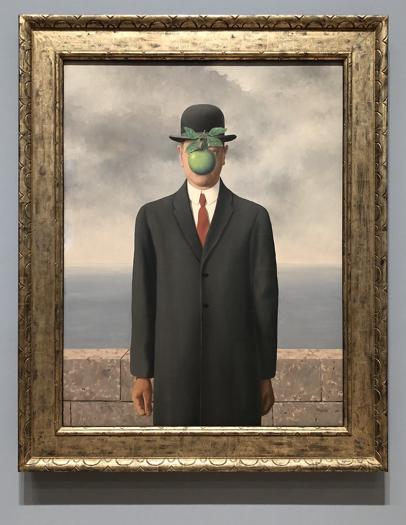 The Son of Man by Rene Magritte